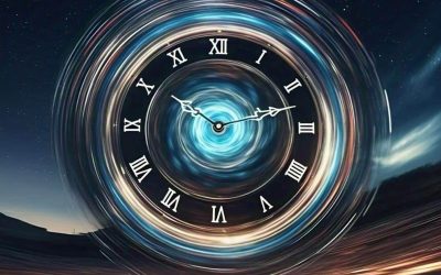 AI generated image of a time clock.