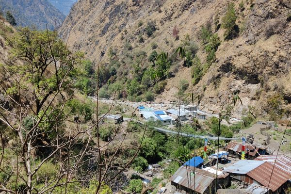 The Himalaya in Rasuwa District, Nepal, file photo. Not taken during the August 2026 floods. Photo: Pustam. EGR / Wikimedia Commons (CC BY 4.0, https://creativecommons.org/licenses/by/4.0/)