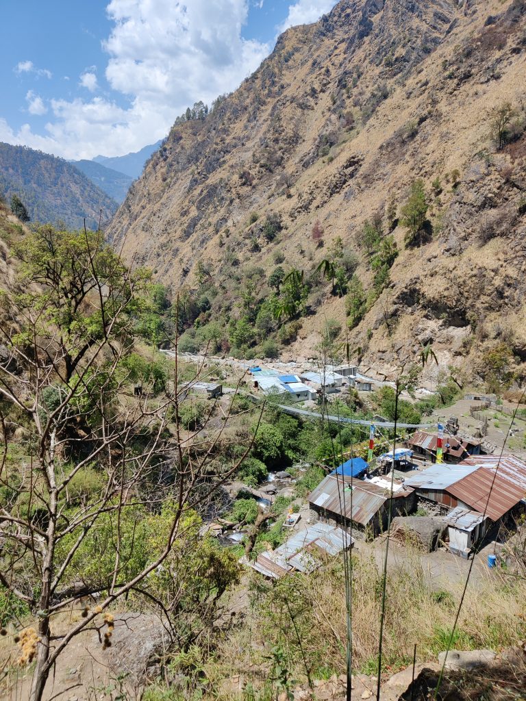 The Himalaya in Rasuwa District, Nepal, file photo. Not taken during the August 2026 floods. Photo: Pustam. EGR / Wikimedia Commons (CC BY 4.0, https://creativecommons.org/licenses/by/4.0/)